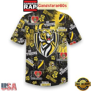 Richmond Football Go Tigers Aloha Hawaiian Shirt