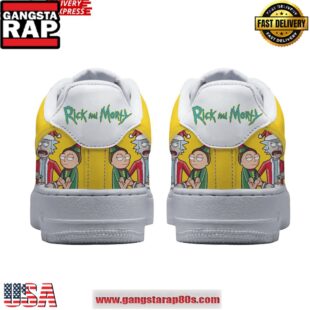 Rick And Morty Merry Christmas Limited Edition Air Force 1 Sneakers Shoes