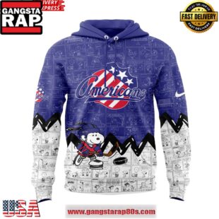 Rochester Americans 75th Anniversary of Peanuts Hoodie