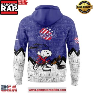Rochester Americans 75th Anniversary of Peanuts Hoodie