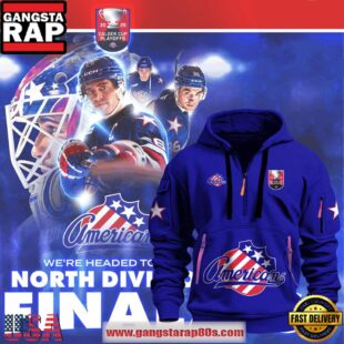 Rochester Americans North Division Finals Quarter Unisex Zip Hoodie