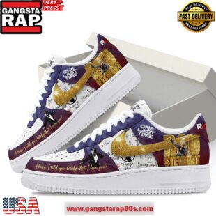 Rod Stewart One Last Time Limited Edition Air Force 1 Running Sneakers Shoes