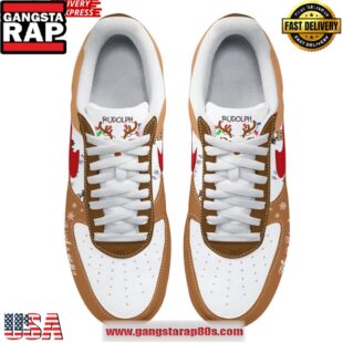 Rudolph The Red-Nosed Reindeer Christmas Limited Air Force 1 Running Sneakers