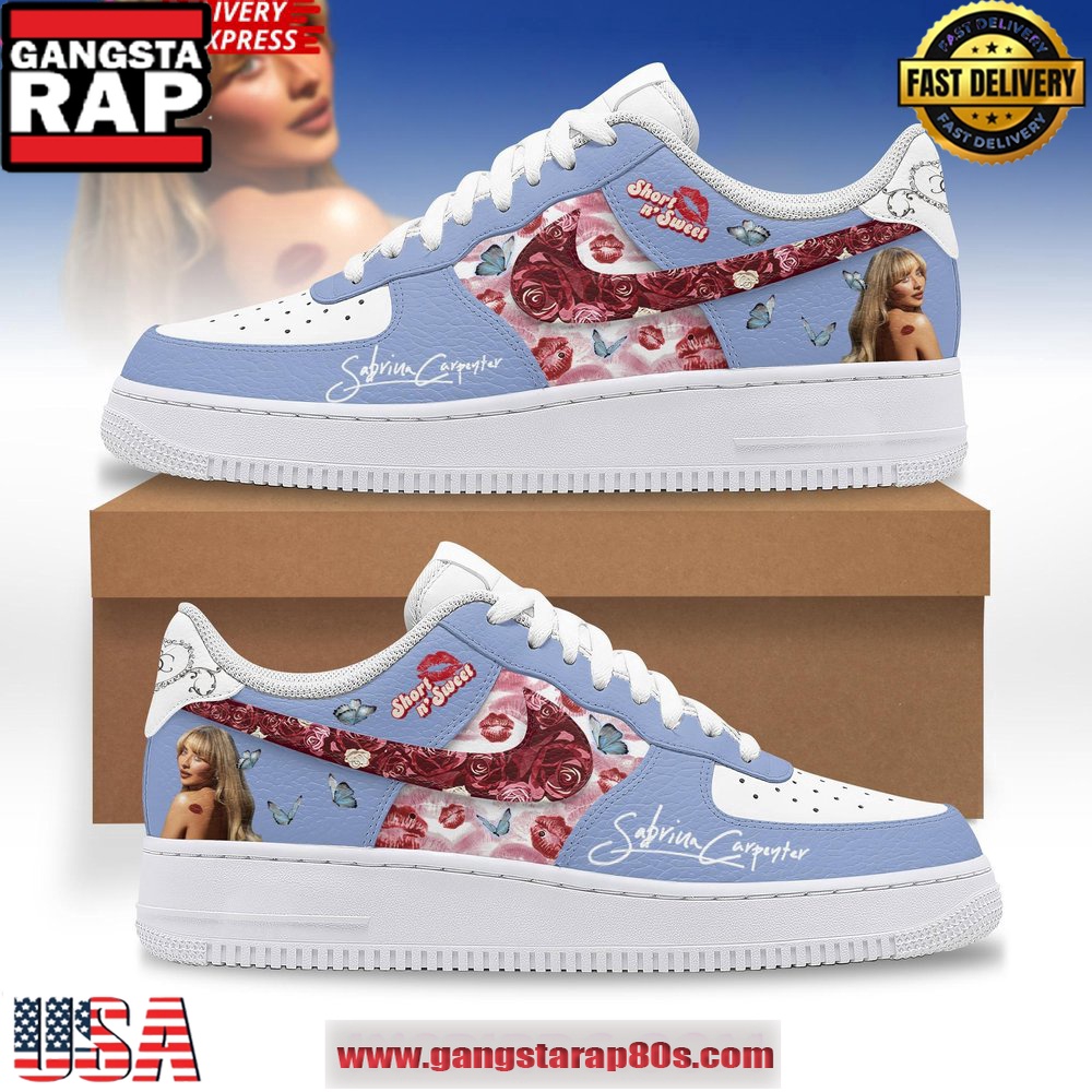 Sabrina Carpenter Short and Sweet Edition Air Force 1 Sneakers Shoes Sabrina Carpenter Short and Sweet Edition Air Force 1 Sneakers Shoes