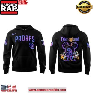 San Diego Padres Disneyland 70th Magical Years Special Unisex Hoodie