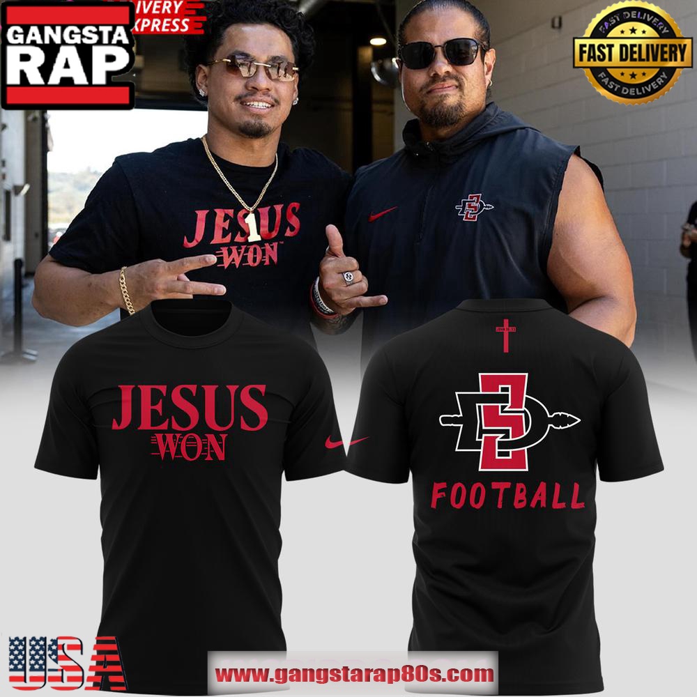 San Diego State Jesus Won Limited Edition T Shirt San Diego State Jesus Won Limited Edition T Shirt