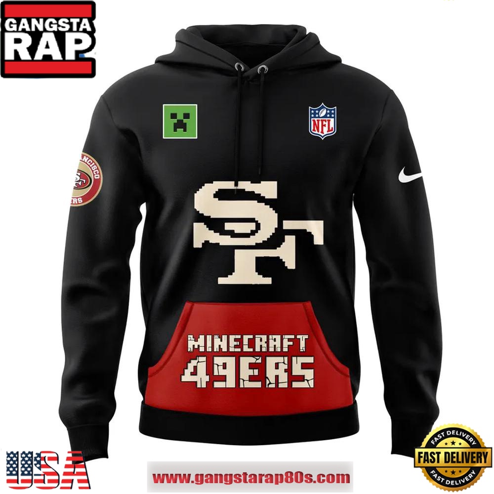 San Francisco 49ers x Minecraft Special Edition Unisex Hoodie San Francisco 49ers x Minecraft Special Edition Unisex Hoodie