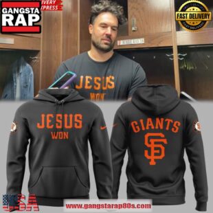 San Francisco Giants Jesus Won 2025 Special Unisex Hoodie