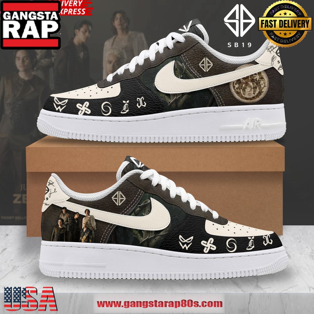 SB19 Special Edition Air Force 1 Running Sneakers Shoes SB19 Special Edition Air Force 1 Running Sneakers Shoes