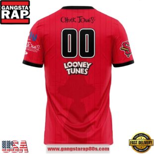 Schaumburg Boomers x Chuck Jones Looney Tunes Limited Edition Custom Football Jersey
