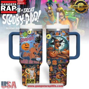 Scooby Doo Happy Halloween Stanley Tumbler Cup 40oz