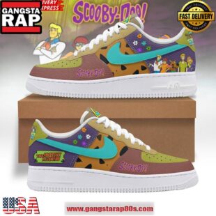 Scooby Doo Mystery Machine Air Force 1 Sneakers Shoes