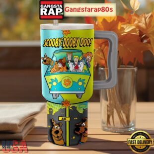 Scooby Dooby Doo Where Are You Fan Tumbler Cup 40oz