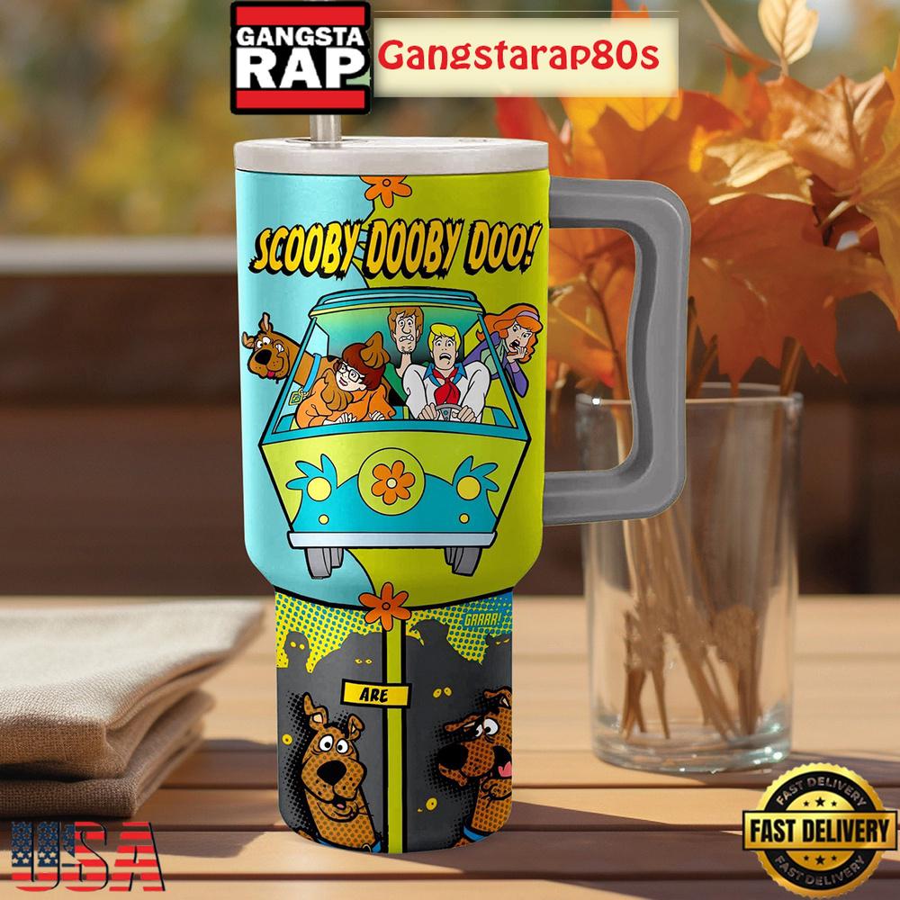 Scooby Dooby Doo Where Are You Fan Tumbler Cup 40oz Scooby Dooby Doo Where Are You Fan Tumbler Cup 40oz