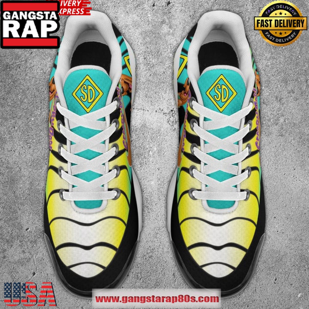 Scooby-Doo Cartoon Limited Edition Air Max Plus Shoes Running Sneakers Scooby-Doo Cartoon Limited Edition Air Max Plus Shoes Running Sneakers