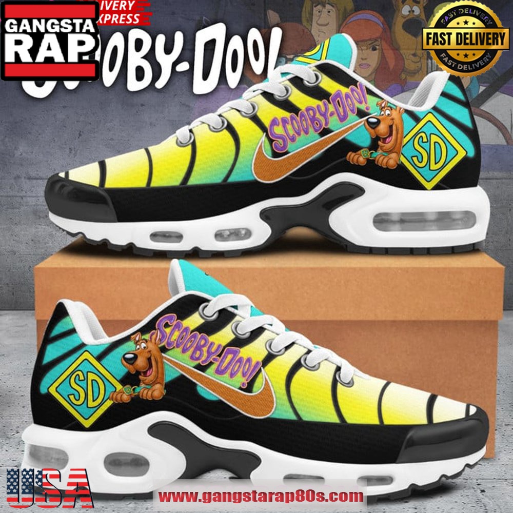 Scooby-Doo Cartoon Limited Edition Air Max Plus Shoes Running Sneakers Scooby-Doo Cartoon Limited Edition Air Max Plus Shoes Running Sneakers