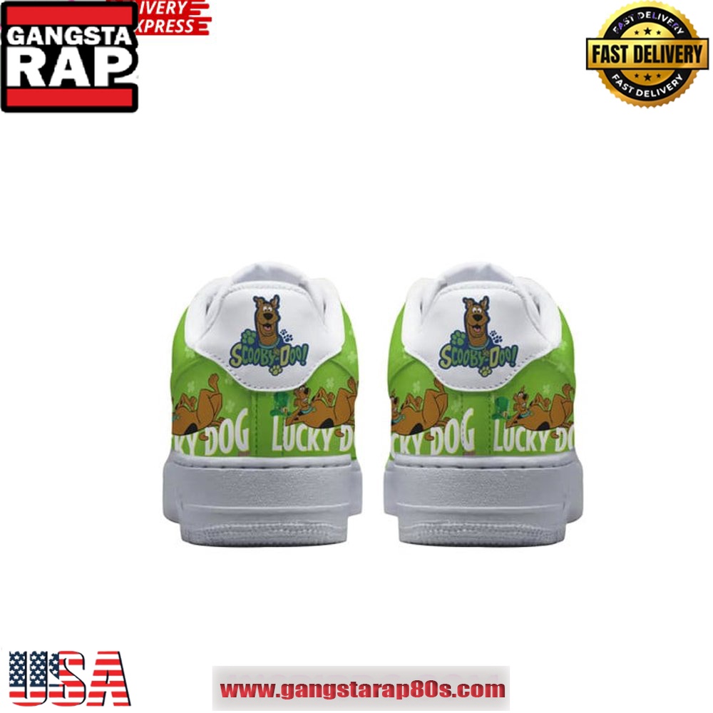 Scooby-Doo Happy St. Patrick’s Day Special Air Force 1 Running Sneakers Shoes Scooby-Doo Happy St. Patrick’s Day Special Air Force 1 Running Sneakers Shoes