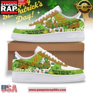 Scooby-Doo Happy St. Patrick’s Day Special Air Force 1 Running Sneakers Shoes