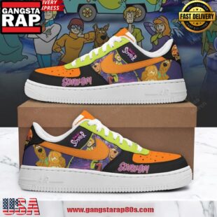 Scooby-Doo Scoobtober Limited Edition Air Force 1 Sneakers Shoes