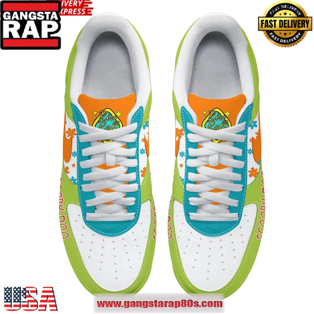 Scooby-Doo Twas the Night Before Christmas Air Force 1 Running Sneakers Shoes Scooby-Doo Twas the Night Before Christmas Air Force 1 Running Sneakers Shoes