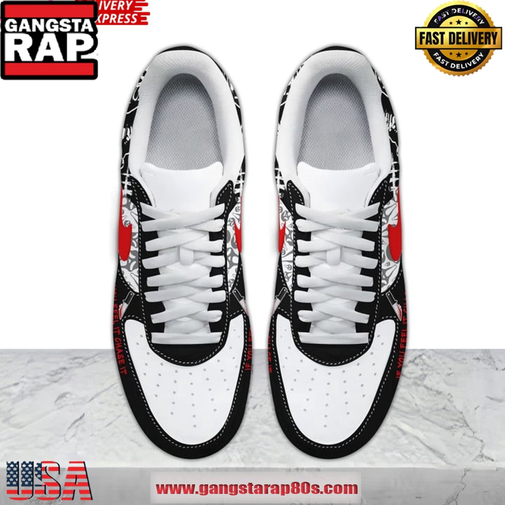 Scream If You Feel It Chase It Air Force 1 Running Sneakers Shoes Scream If You Feel It Chase It Air Force 1 Running Sneakers Shoes