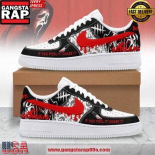 Scream If You Feel It Chase It Air Force 1 Running Sneakers Shoes