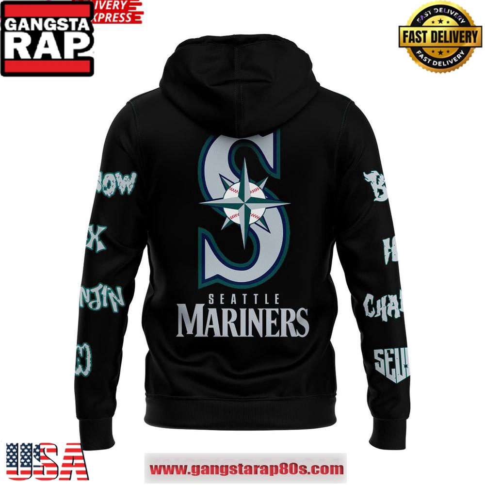 Seattle Mariners Stray Kids Dominate World Tour Special Unisex Hoodie Seattle Mariners Stray Kids Dominate World Tour Special Unisex Hoodie