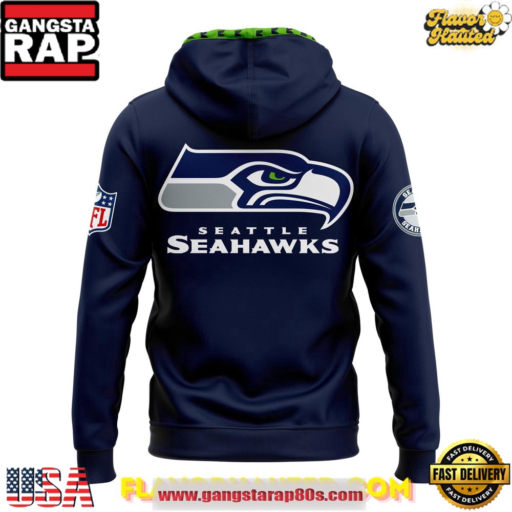 Seattle Seahawks 50th Anniversary Limited Edition All Over Print Hoodie