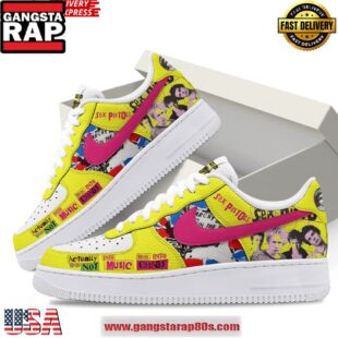 Sex Pistols Rockband Limited Edition Air Force 1 Running Sneakers Shoes