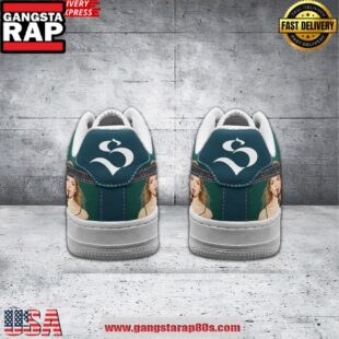 Shakira Limited Edition Nike Air Force 1 Running Sneakers Shoes