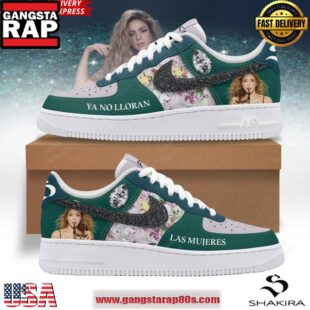 Shakira Limited Edition Nike Air Force 1 Running Sneakers Shoes
