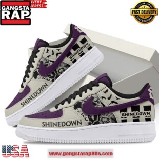 Shinedown Planet Zero Nike Air Force 1 Running Sneakers Shoes