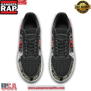 Slayer Angel of Death Limited Edition Air Force 1 Shoes Running Sneakers
