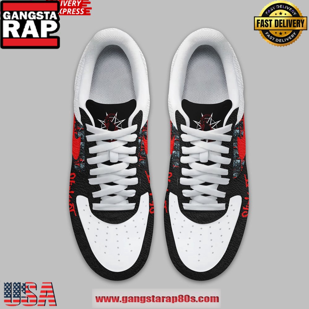 Slipknot Goat Special Edition Air Force 1 Running Sneakers Shoes Slipknot Goat Special Edition Air Force 1 Running Sneakers Shoes