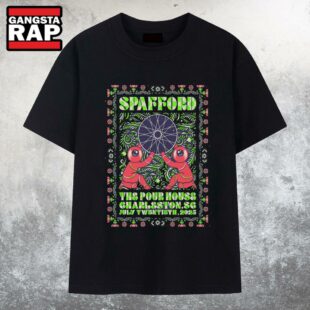 Spafford 7-20-2025 In Charleston SC Tour T Shirt