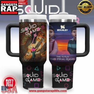 Squid Game 3 Limited Edition Stanley Tumbler Cup 40oz