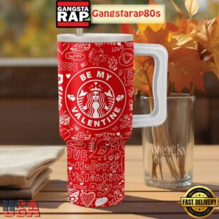 Starbucks Coffee Valentine Edition Tumbler Cup 40oz