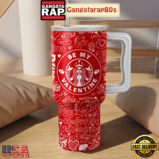 Starbucks Coffee Valentine Edition Tumbler Cup 40oz