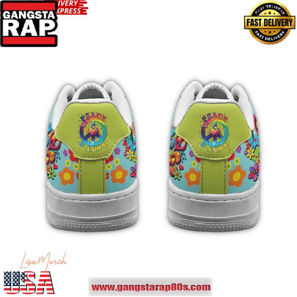 Stay Trippy Little Hippie Limited Air Force 1 Running Sneakers Shoes Stay Trippy Little Hippie Limited Air Force 1 Running Sneakers Shoes