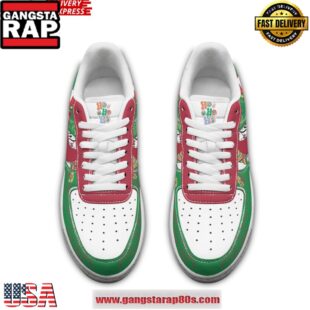 Stevie Nicks Merry Christmas Special Edition Air Force 1 Running Sneakers