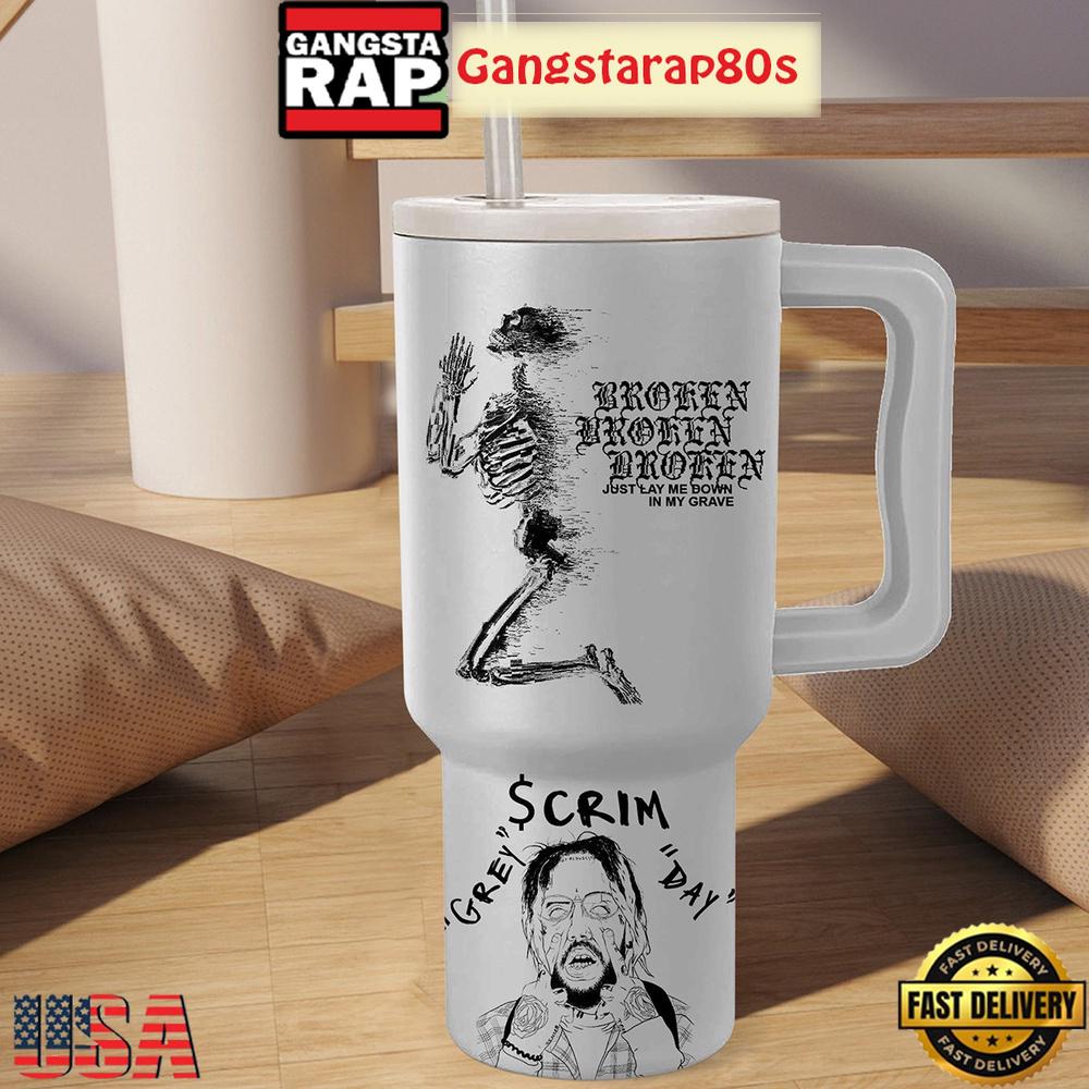 Suicideboys Ruby Da Cherry Tumbler Cup 40oz Suicideboys Ruby Da Cherry Tumbler Cup 40oz