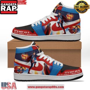Superman 2025 Limited Edition Nike Air Jordan 1 Running Sneakers Shoes