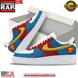 Superman DC Limited Edition Air Force 1 Running Sneakers Shoes