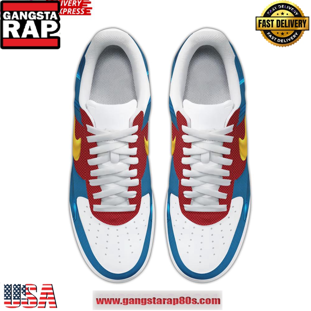 Superman DC Limited Edition Air Force 1 Running Sneakers Shoes Superman DC Limited Edition Air Force 1 Running Sneakers Shoes
