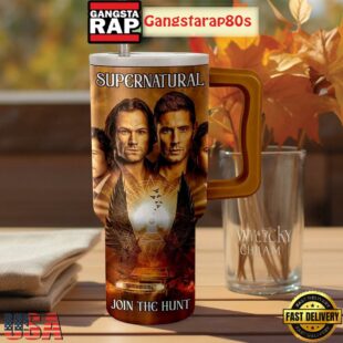 Supernatural Join The Hunt Tumbler Cup 40oz