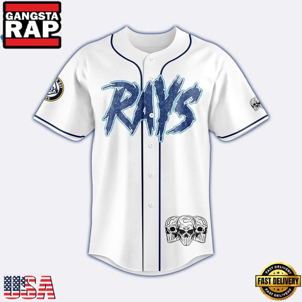Tampa Bay Rays Dead Threads Night Limited Premium Edition Baseball Jersey Tampa Bay Rays Dead Threads Night Limited Premium Edition Baseball Jersey