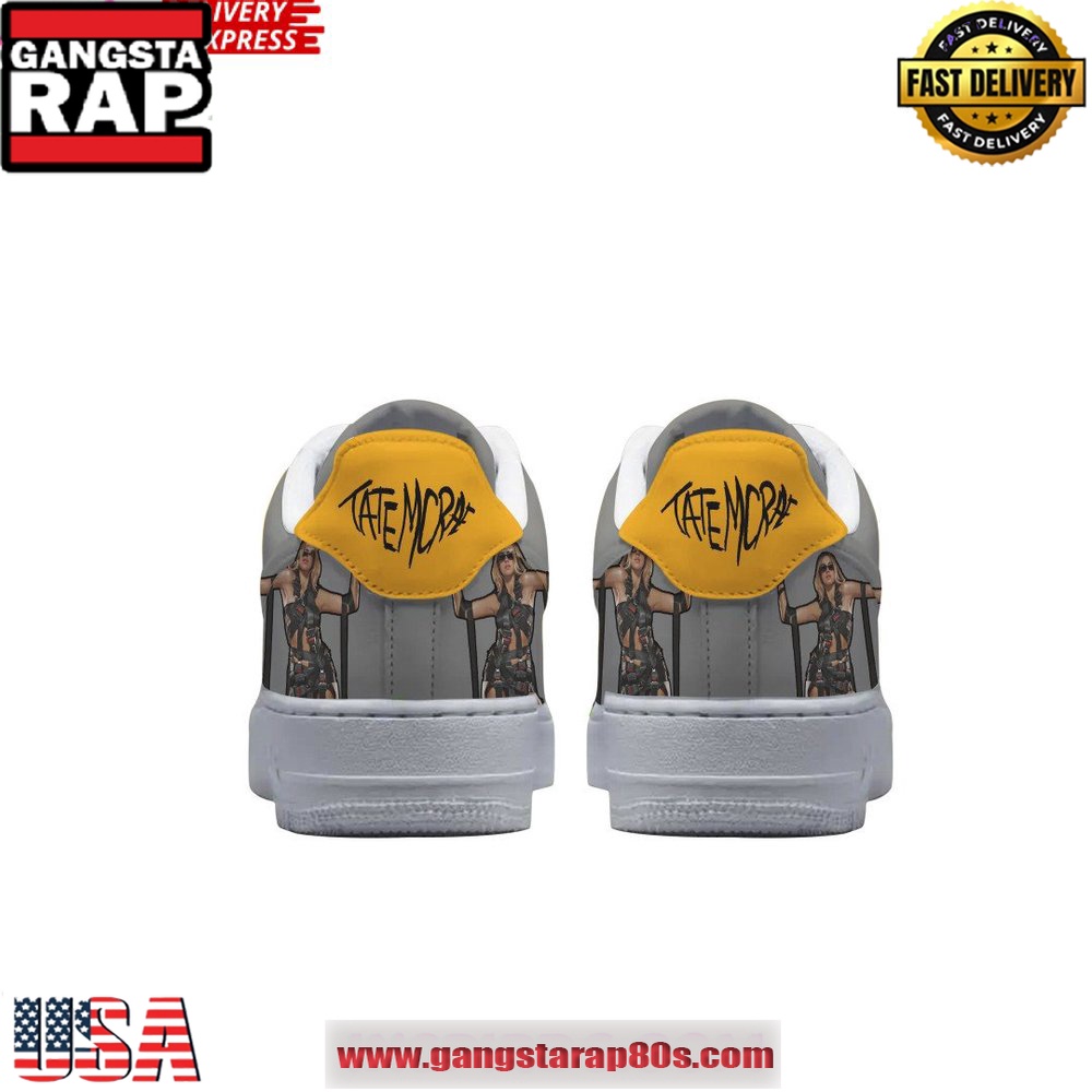 Tate McRae Greedy Limited Edition Air Force 1 Running Sneakers Shoes Tate McRae Greedy Limited Edition Air Force 1 Running Sneakers Shoes