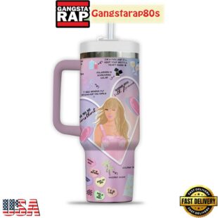 Taylor Swift Cupid Made Me Do Valentine Tumbler Cup 40oz