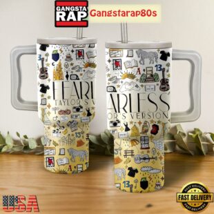 Taylor Swift Fearless Taylor's Version Tumbler Cup 40oz