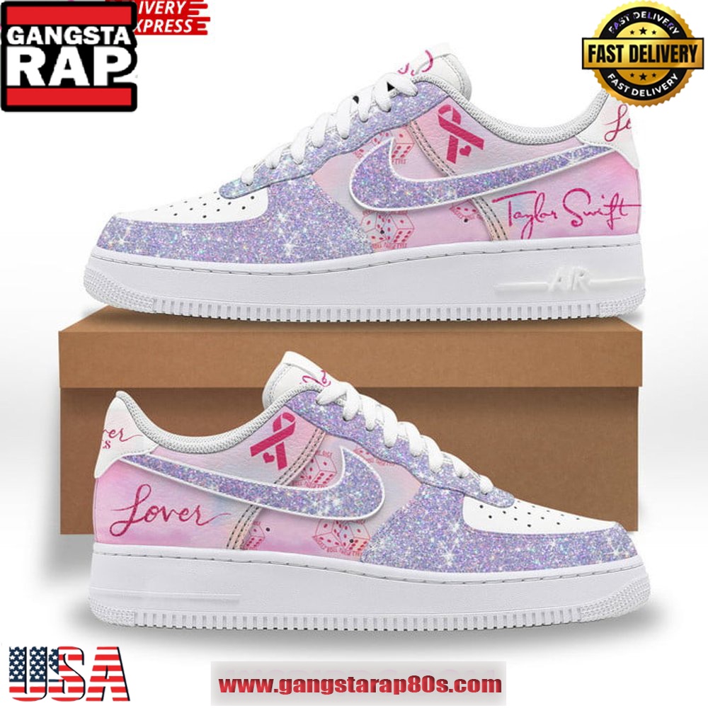 Taylor Swift Lover Special Edition Air Force 1 Running Sneakers Shoes Taylor Swift Lover Special Edition Air Force 1 Running Sneakers Shoes